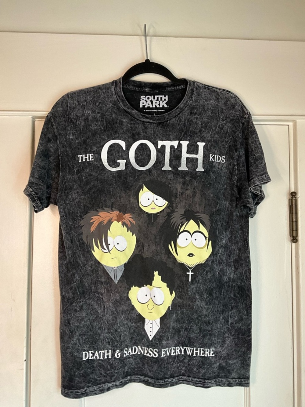 South Park Goth Kids Washed Graphic Tee